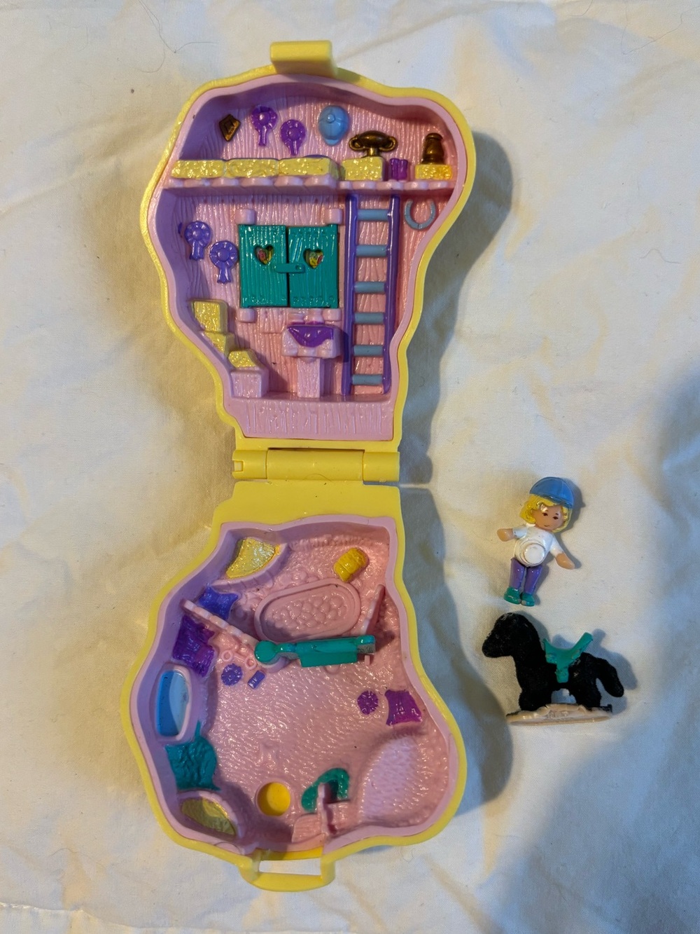 Polly Pocket Pony Ridin Vintage 1994 Complete - Picture 2 of 6